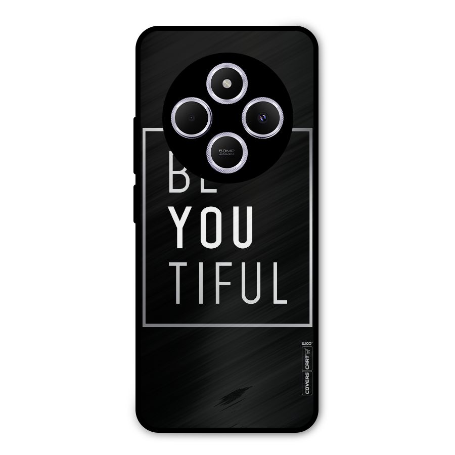 Be You Beautiful Metal Back Case for Poco M7