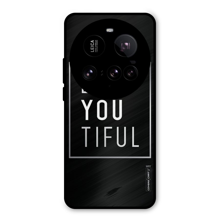 Be You Beautiful Metal Back Case for Xiaomi 15 Ultra
