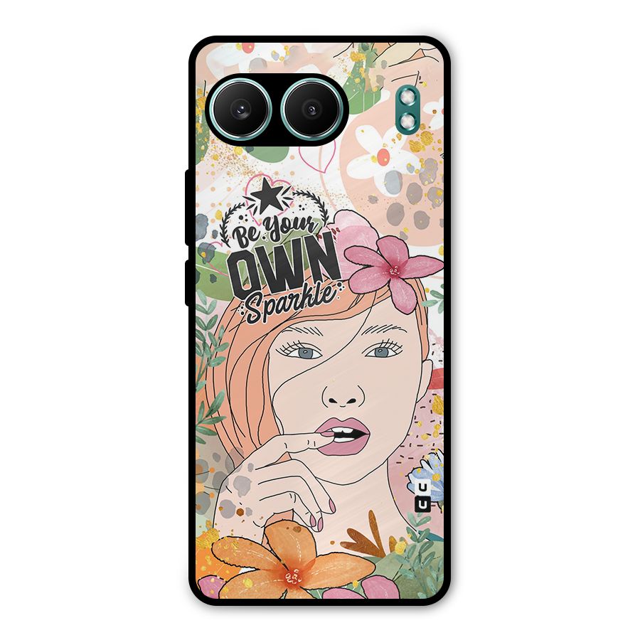 Be Your Own Sparkle Metal Back Case for OnePlus Nord 4