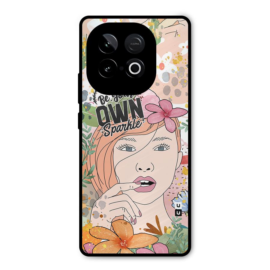 Be Your Own Sparkle Metal Back Case for iQOO Neo 10