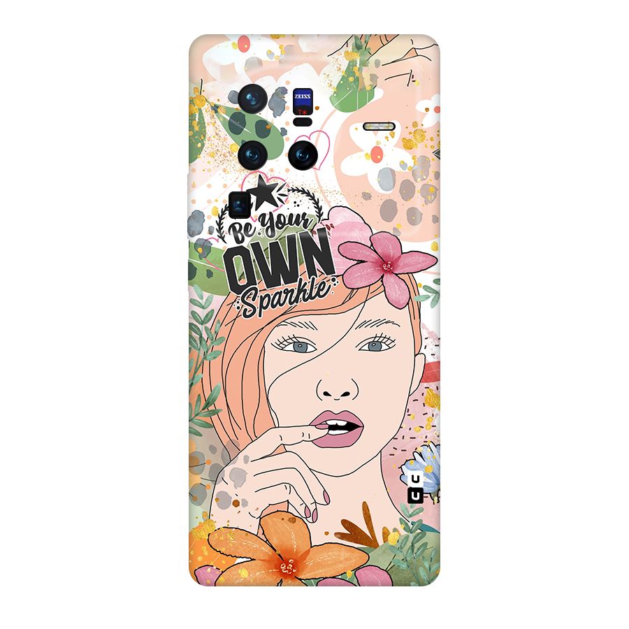 Be Your Own Sparkle Original Polycarbonate Back Case for Vivo X80