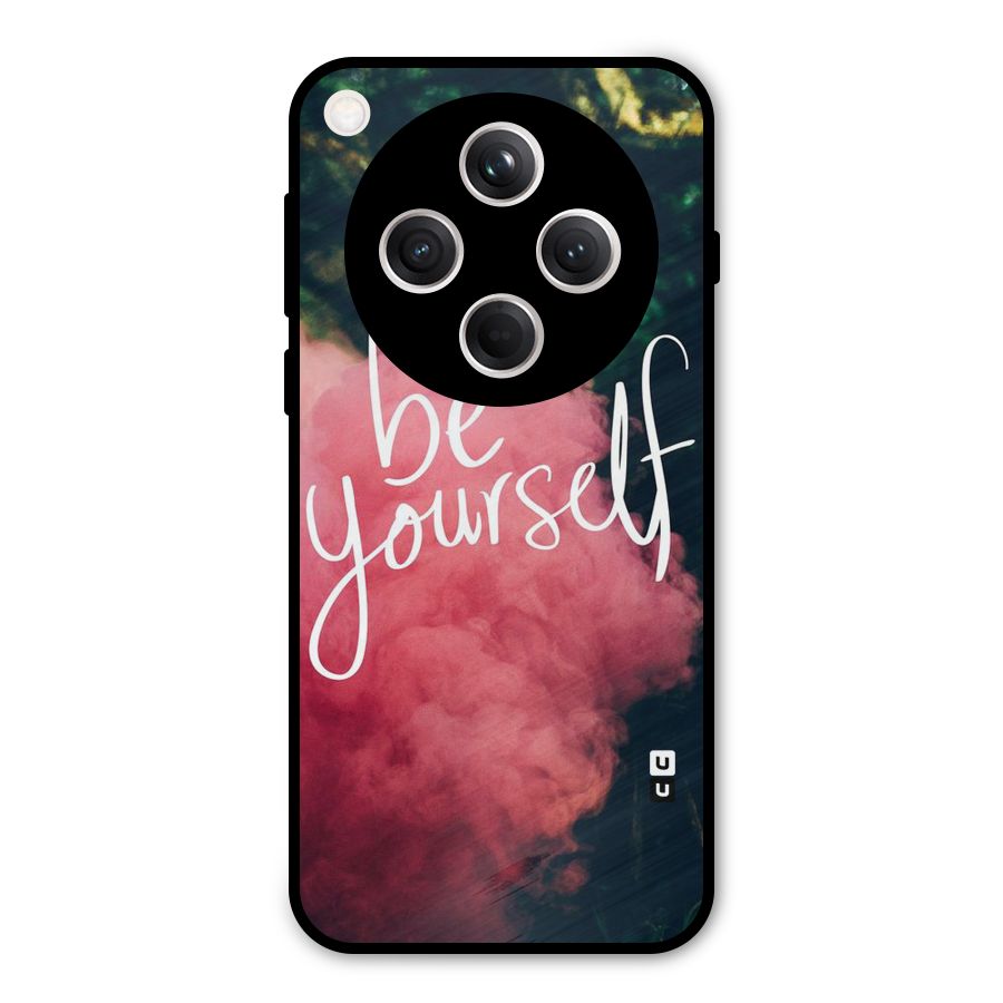 Be Yourself Greens Metal Back Case for Oppo Find X8