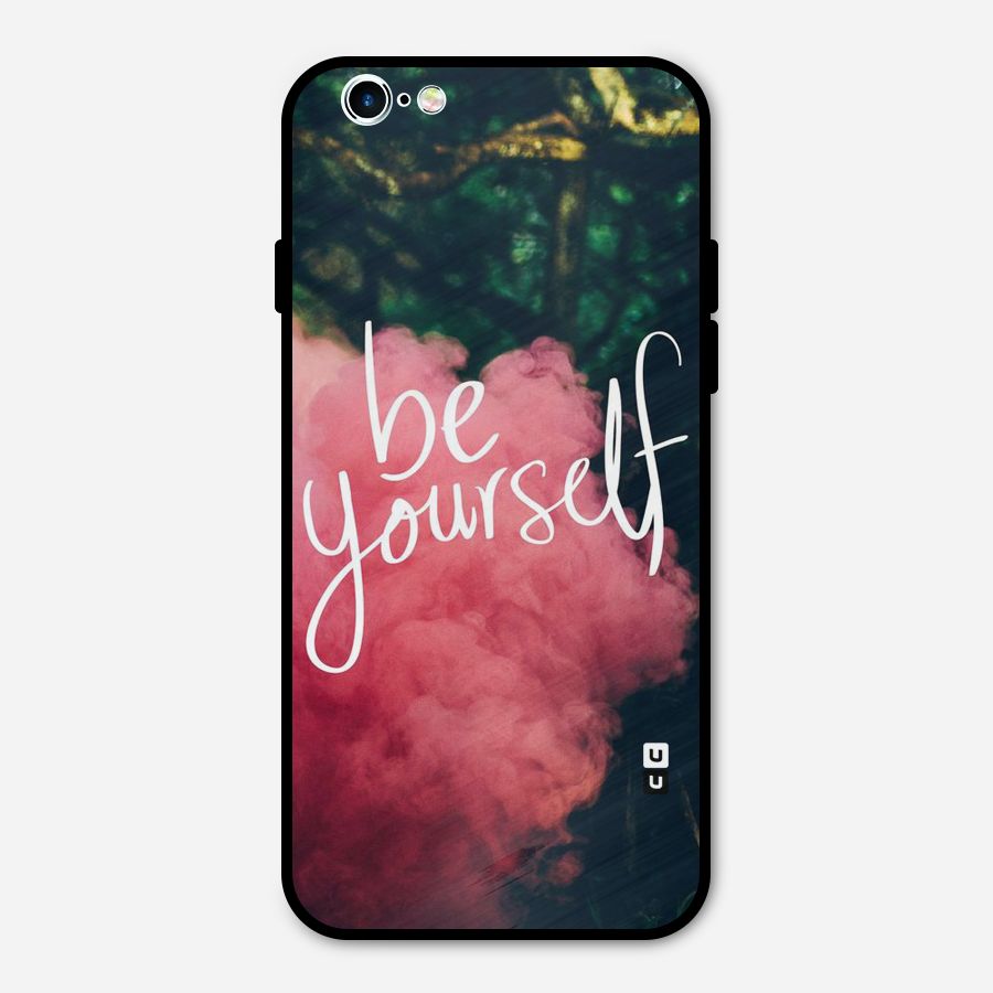 Be Yourself Greens Metal Back Case for iPhone 6 6s