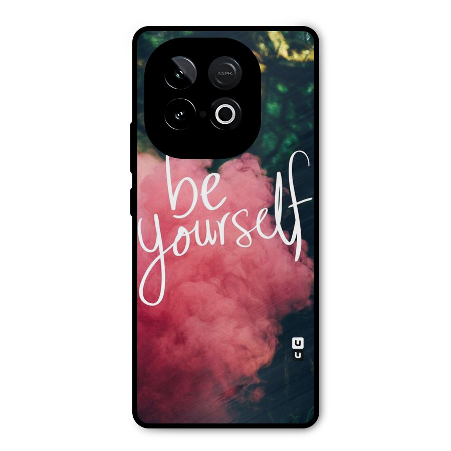 Be Yourself Greens Metal Back Case for iQOO Neo 10