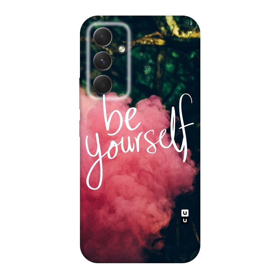 Be Yourself Greens Original Polycarbonate Back Case for Galaxy A54