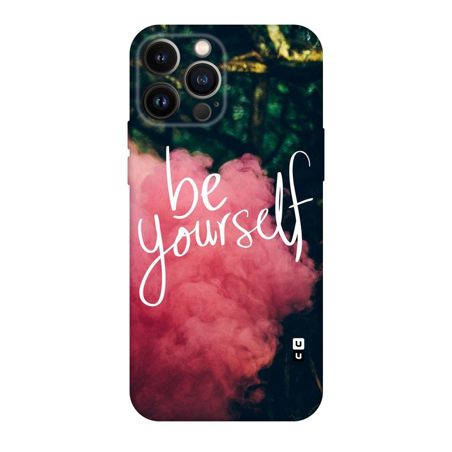 Be Yourself Greens Original Polycarbonate Back Case for iPhone 13 Pro Max