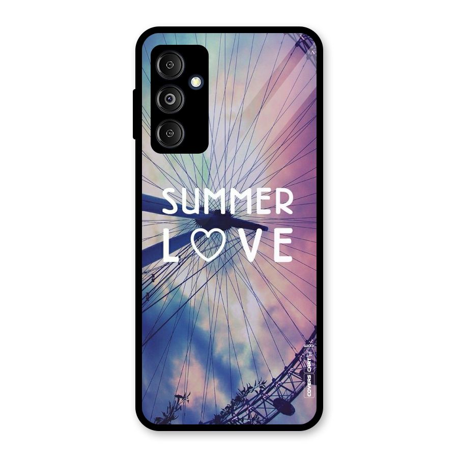 Beach Dreams Glass Back Case for Galaxy M14 5G