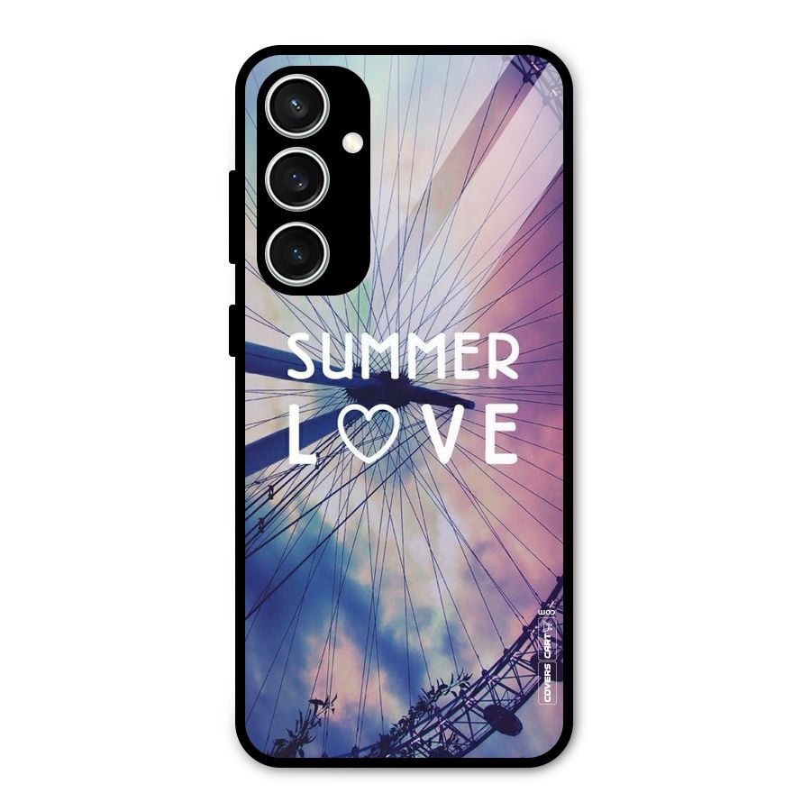 Beach Dreams Glass Back Case for Galaxy S23 FE