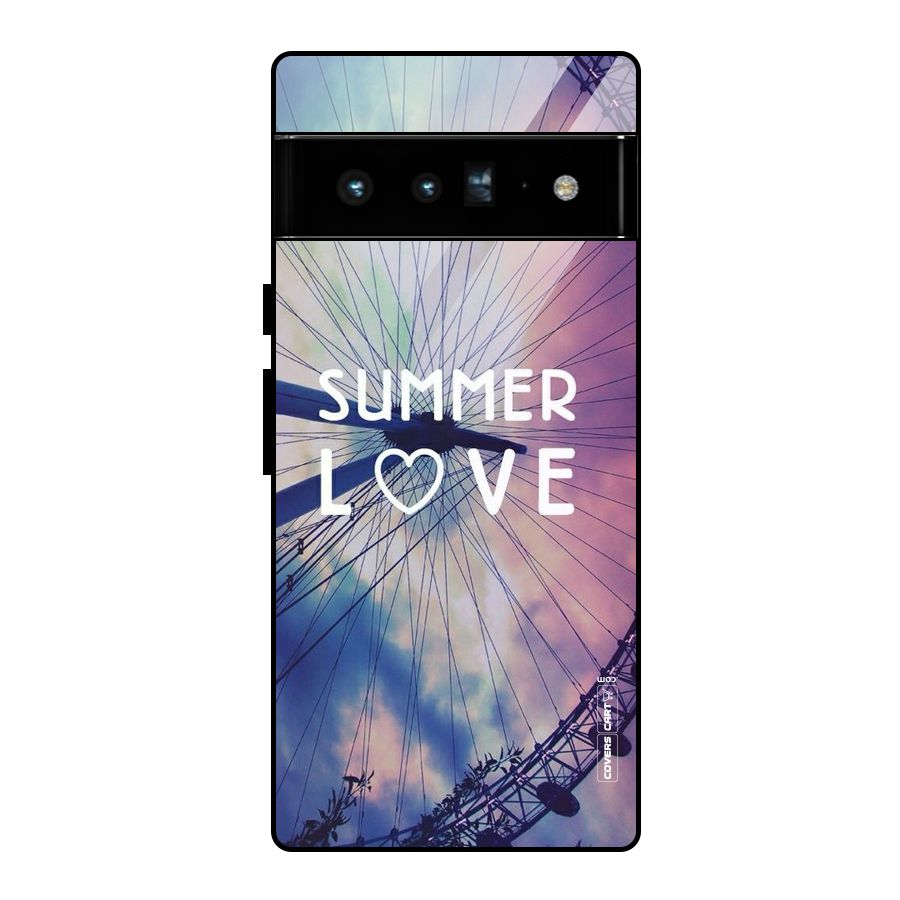 Beach Dreams Glass Back Case for Google Pixel 6 Pro