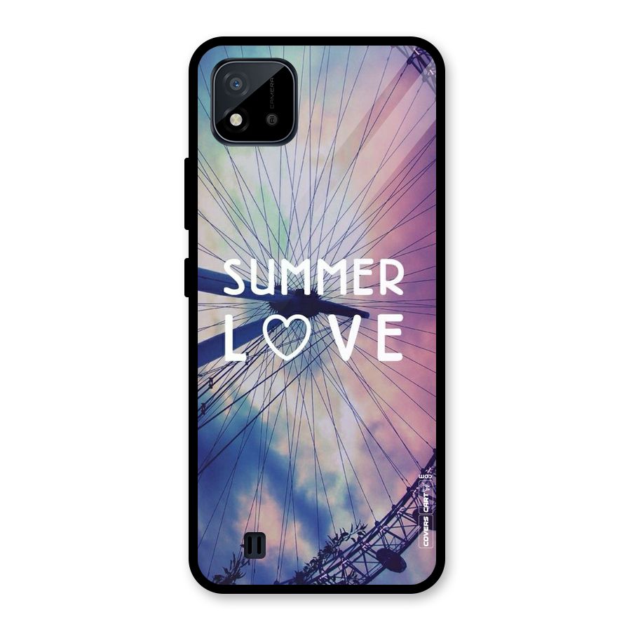 Beach Dreams Glass Back Case for Realme C11 2021