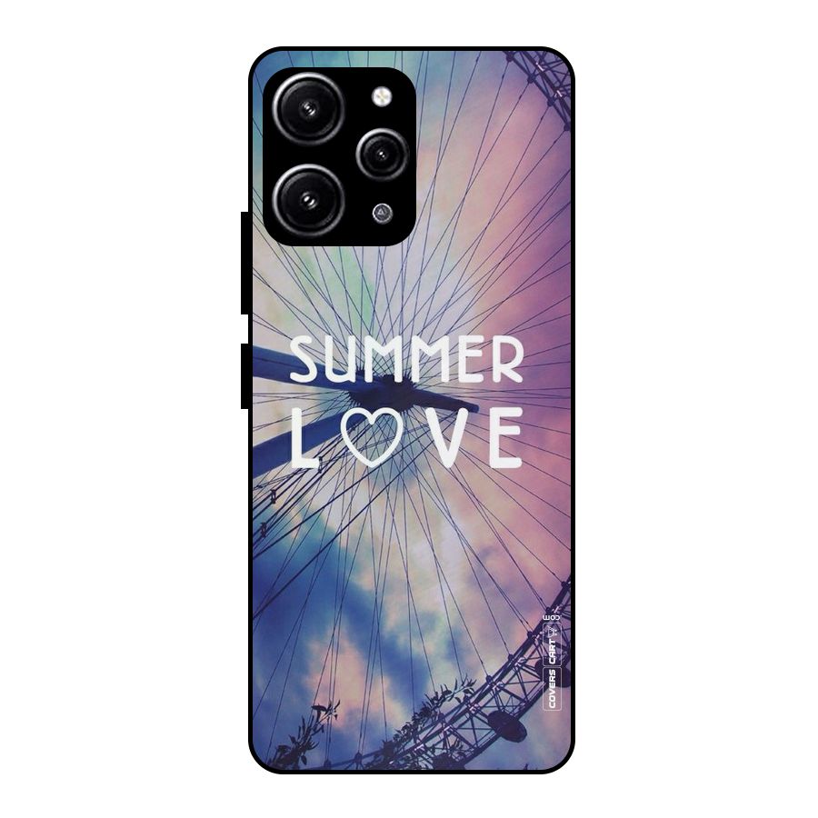 Beach Dreams Glass Back Case for Redmi 12 4G