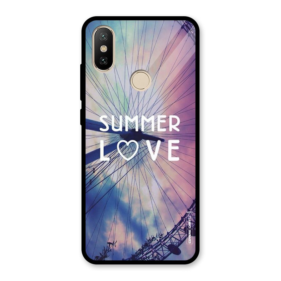 Beach Dreams Glass Back Case for Redmi A2