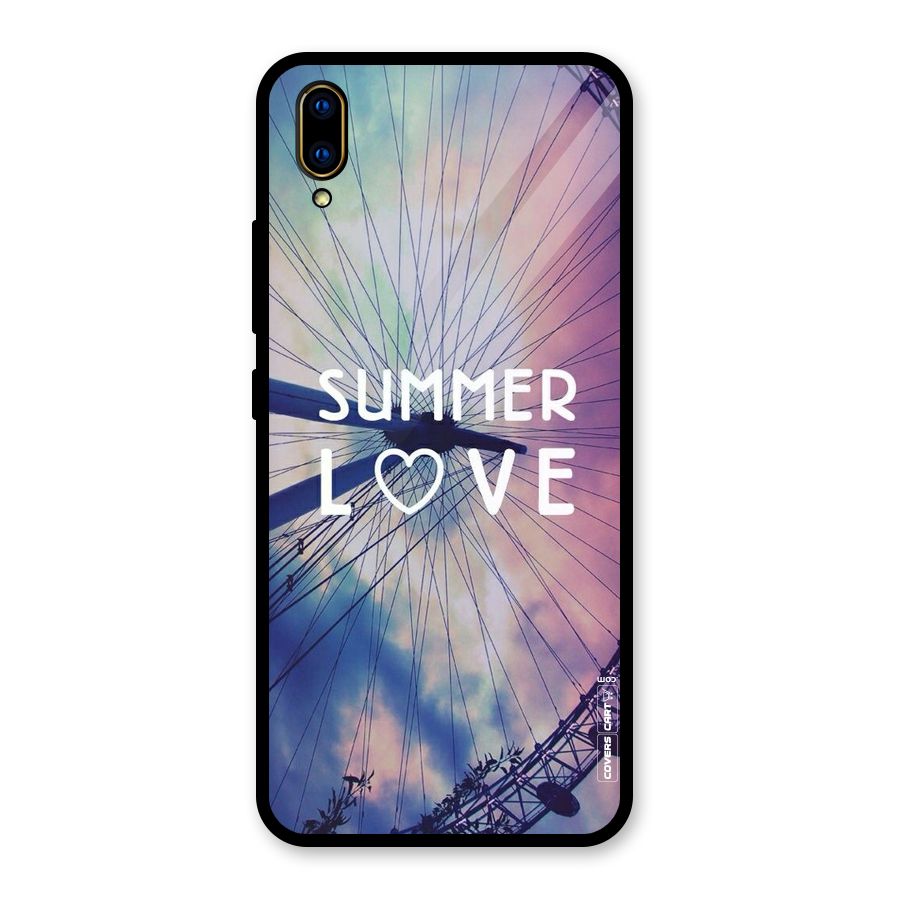 Beach Dreams Glass Back Case for Vivo V11 Pro