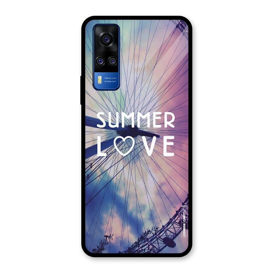 Beach Dreams Glass Back Case for Vivo Y31