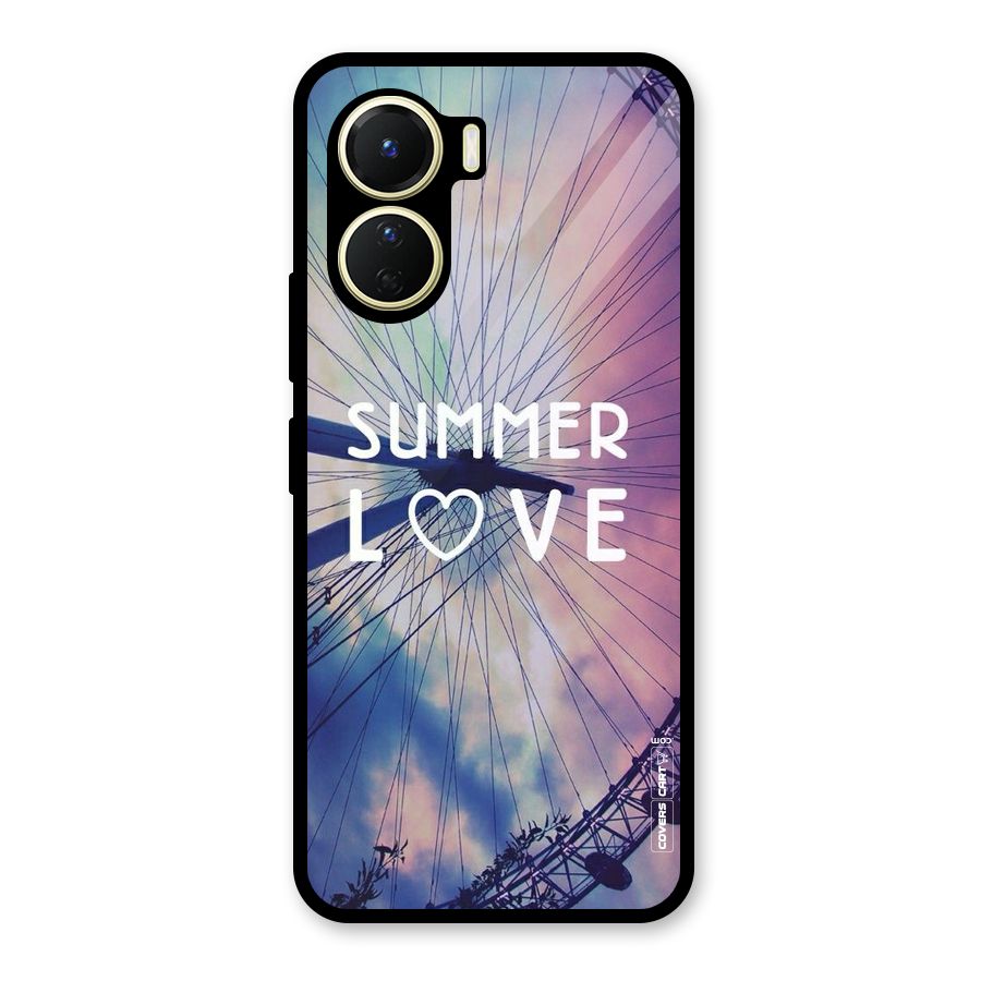 Beach Dreams Glass Back Case for Vivo Y56