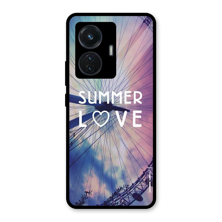 Beach Dreams Glass Back Case for iQOO Z6 44W