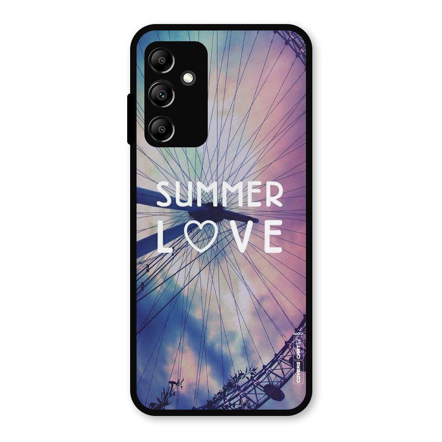Beach Dreams Metal Back Case for Galaxy A14 5G