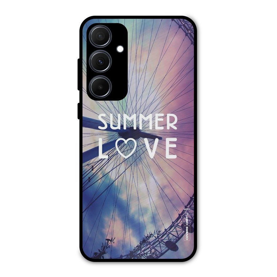 Beach Dreams Metal Back Case for Galaxy A35