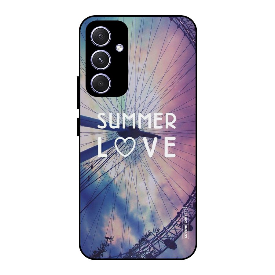 Beach Dreams Metal Back Case for Galaxy A54