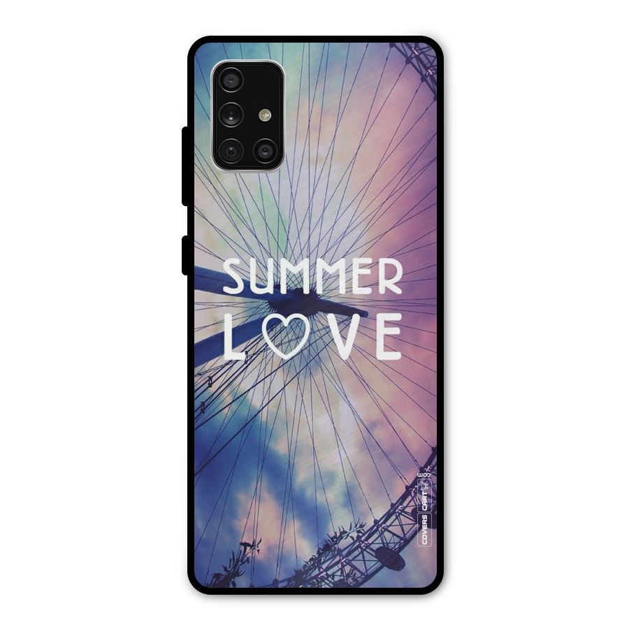 Beach Dreams Metal Back Case for Galaxy A71