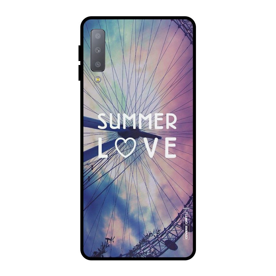 Beach Dreams Metal Back Case for Galaxy A7 (2018)