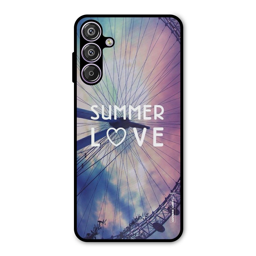 Beach Dreams Metal Back Case for Galaxy F15