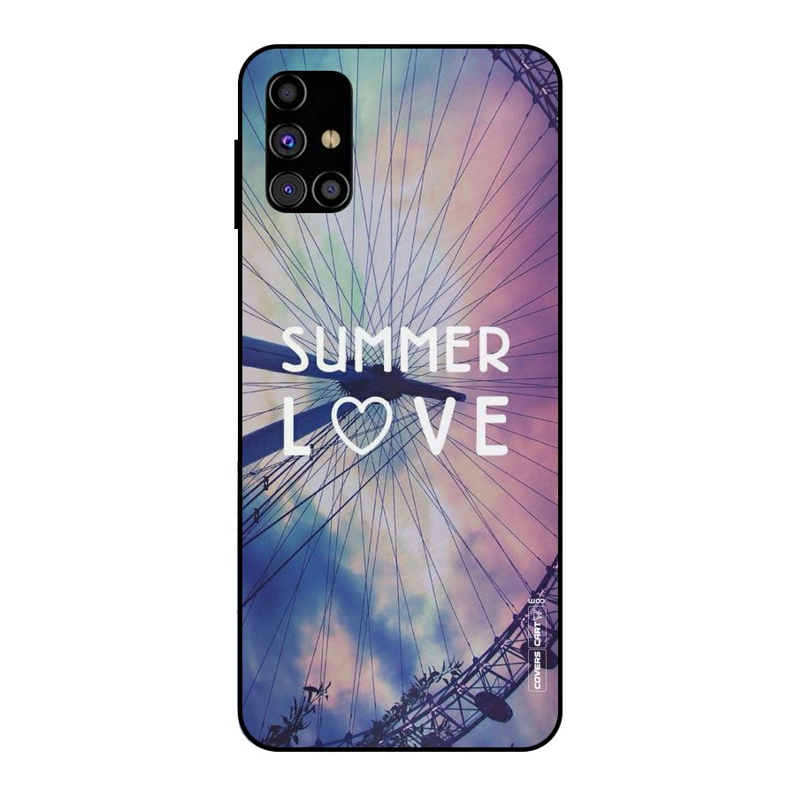 Beach Dreams Metal Back Case for Galaxy M31s