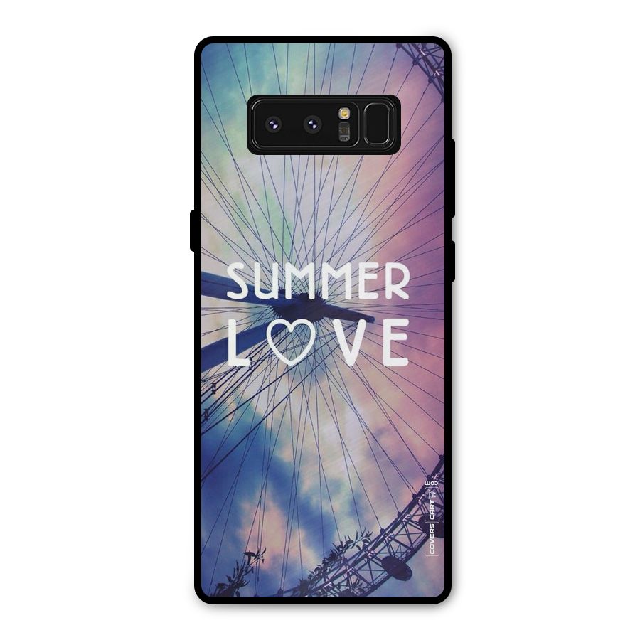 Beach Dreams Metal Back Case for Galaxy Note 8