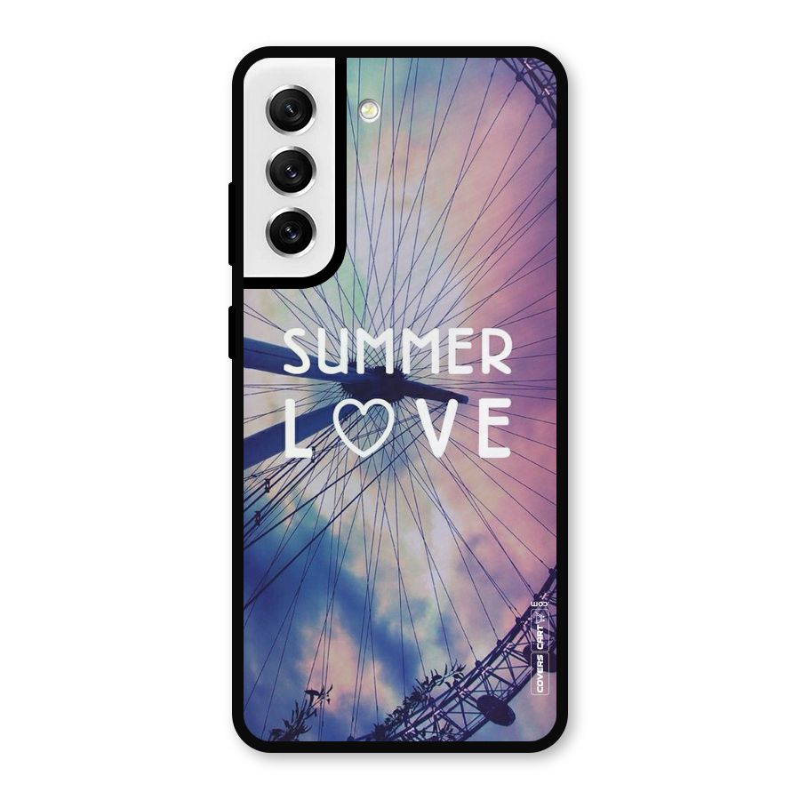 Beach Dreams Metal Back Case for Galaxy S21 FE 5G