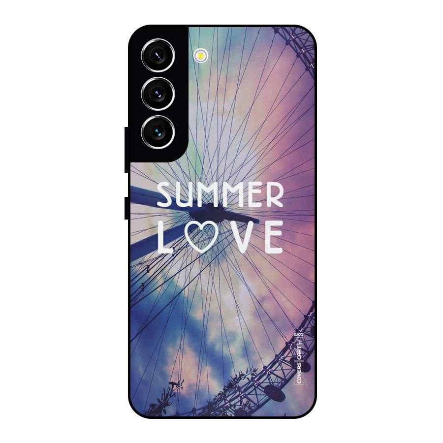 Beach Dreams Metal Back Case for Galaxy S22 5G