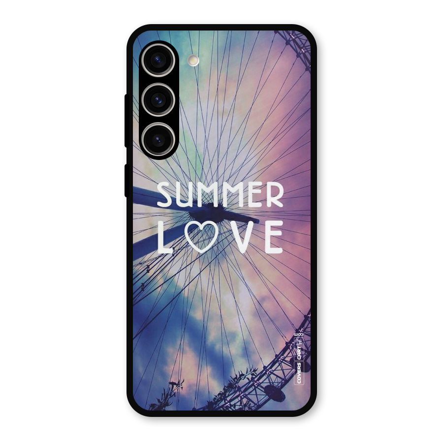 Beach Dreams Metal Back Case for Galaxy S23 Plus