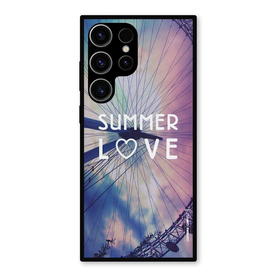 Beach Dreams Metal Back Case for Galaxy S23 Ultra