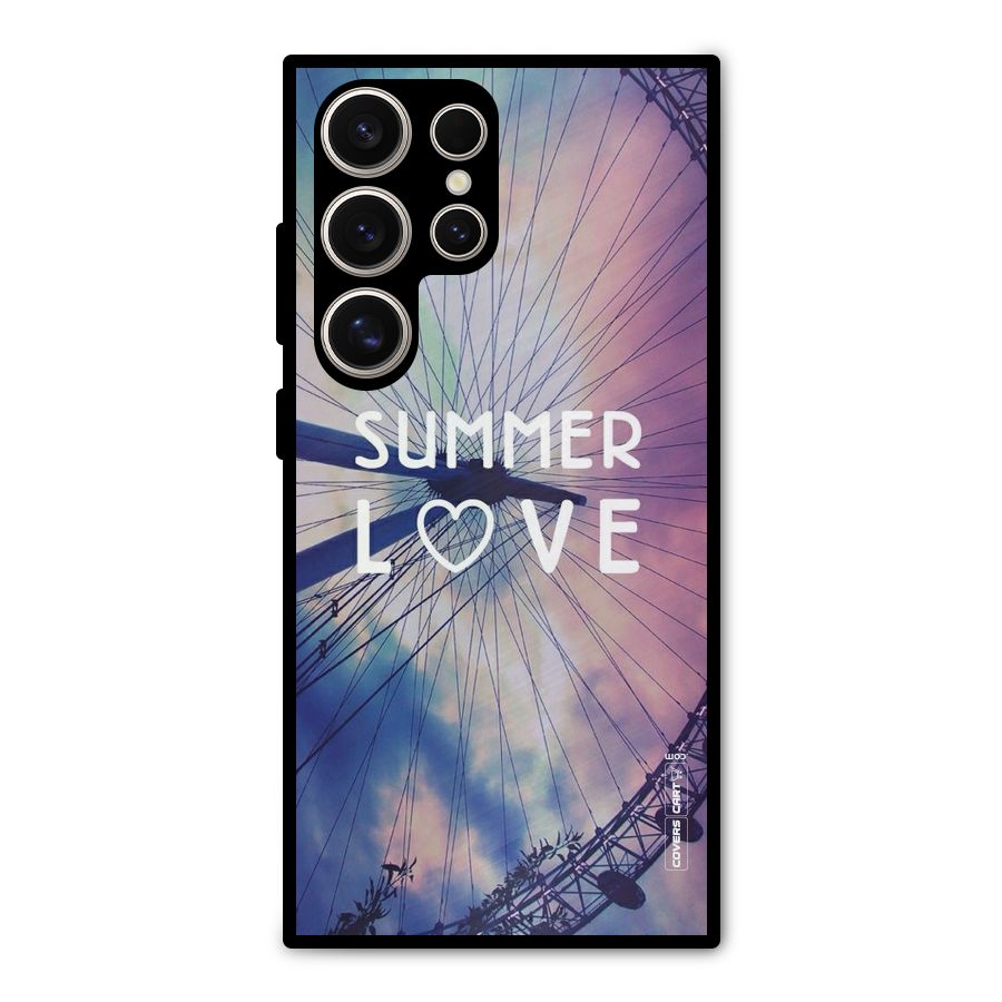 Beach Dreams Metal Back Case for Galaxy S24 Ultra