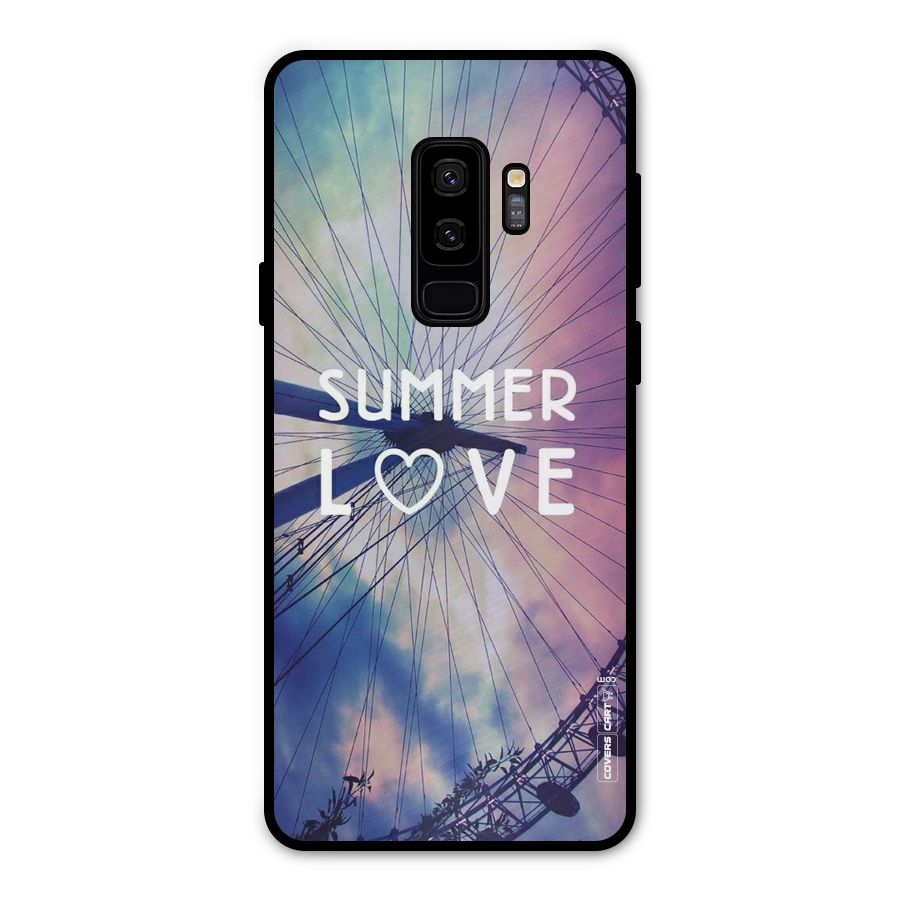 Beach Dreams Metal Back Case for Galaxy S9 Plus