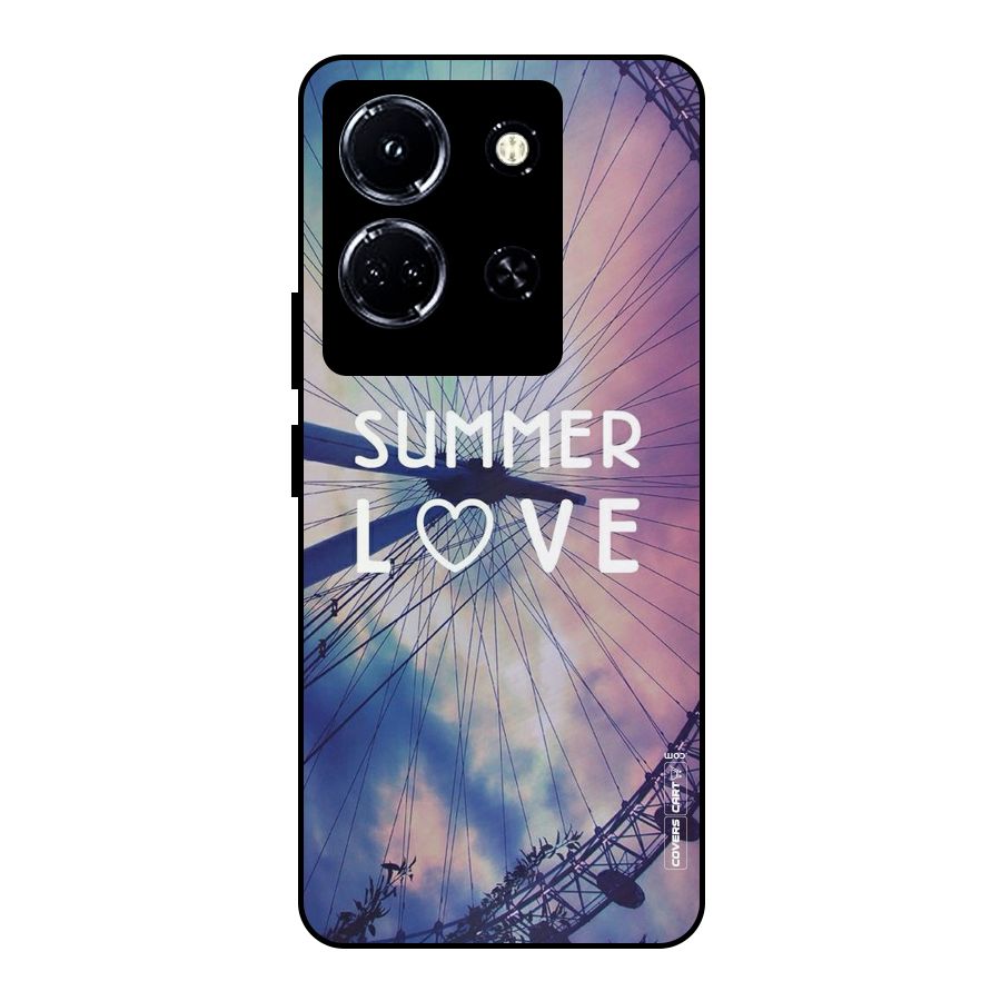 Beach Dreams Metal Back Case for Infinix Note 30 5G