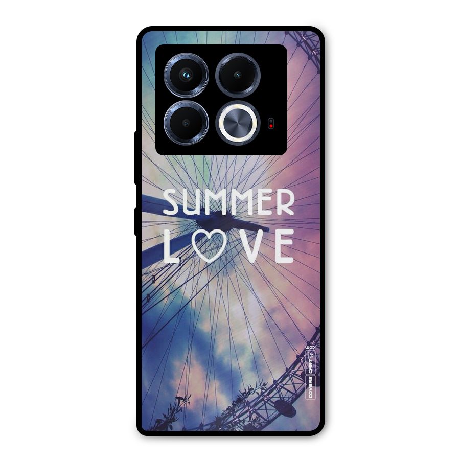 Beach Dreams Metal Back Case for Infinix Note 40 5G