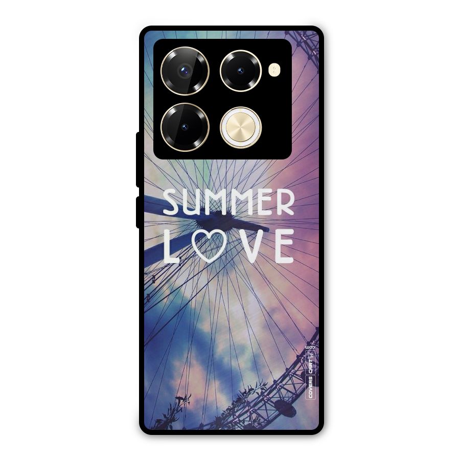 Beach Dreams Metal Back Case for Infinix Note 40 Pro Plus