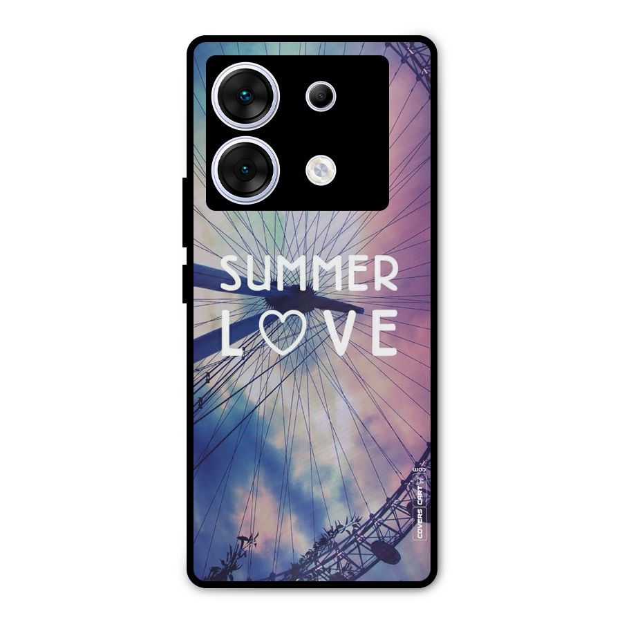 Beach Dreams Metal Back Case for Infinix Zero 30 5G