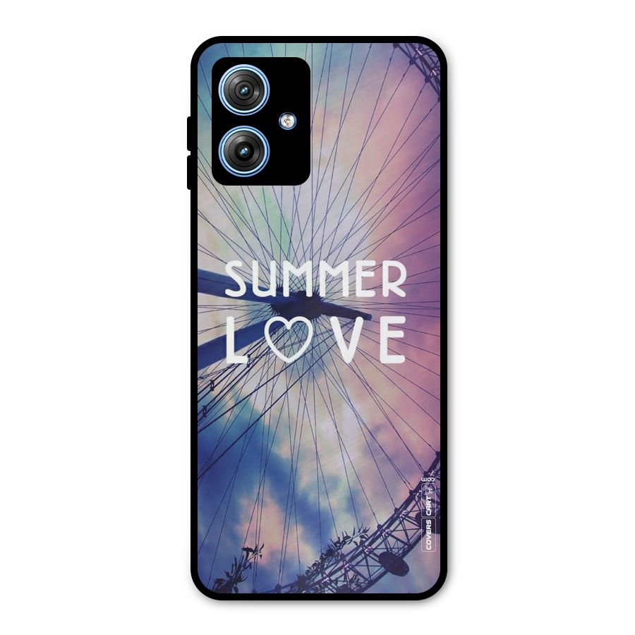 Beach Dreams Metal Back Case for Moto G54