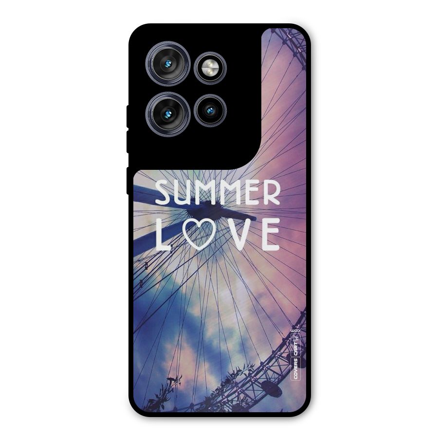 Beach Dreams Metal Back Case for Motorola Edge 50 Neo