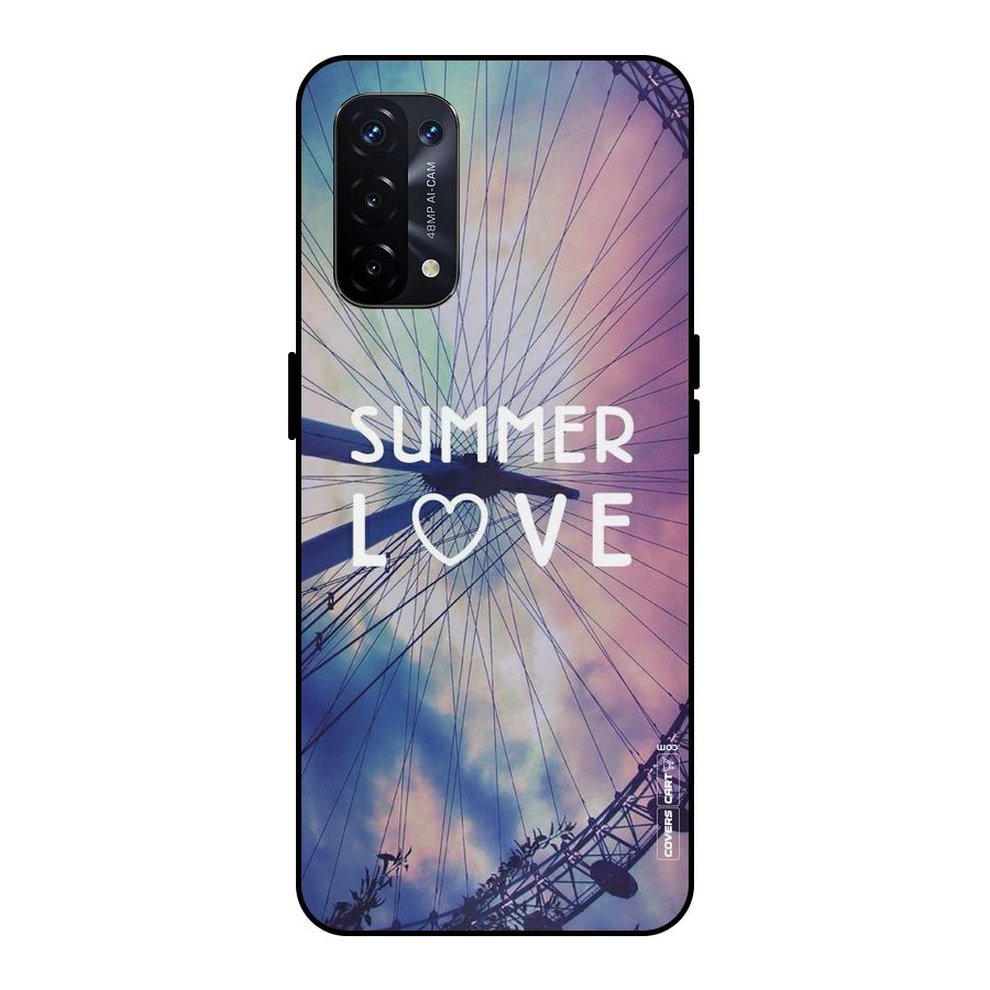 Beach Dreams Metal Back Case for Oppo A74 5G