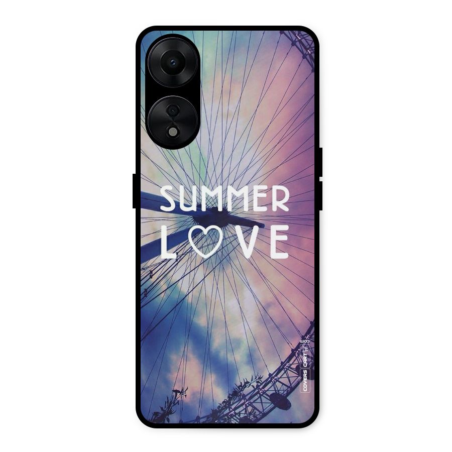 Beach Dreams Metal Back Case for Oppo A78 5G