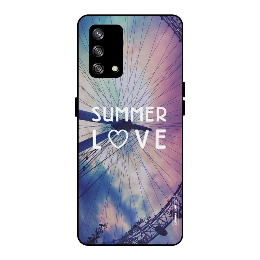 Beach Dreams Metal Back Case for Oppo F19