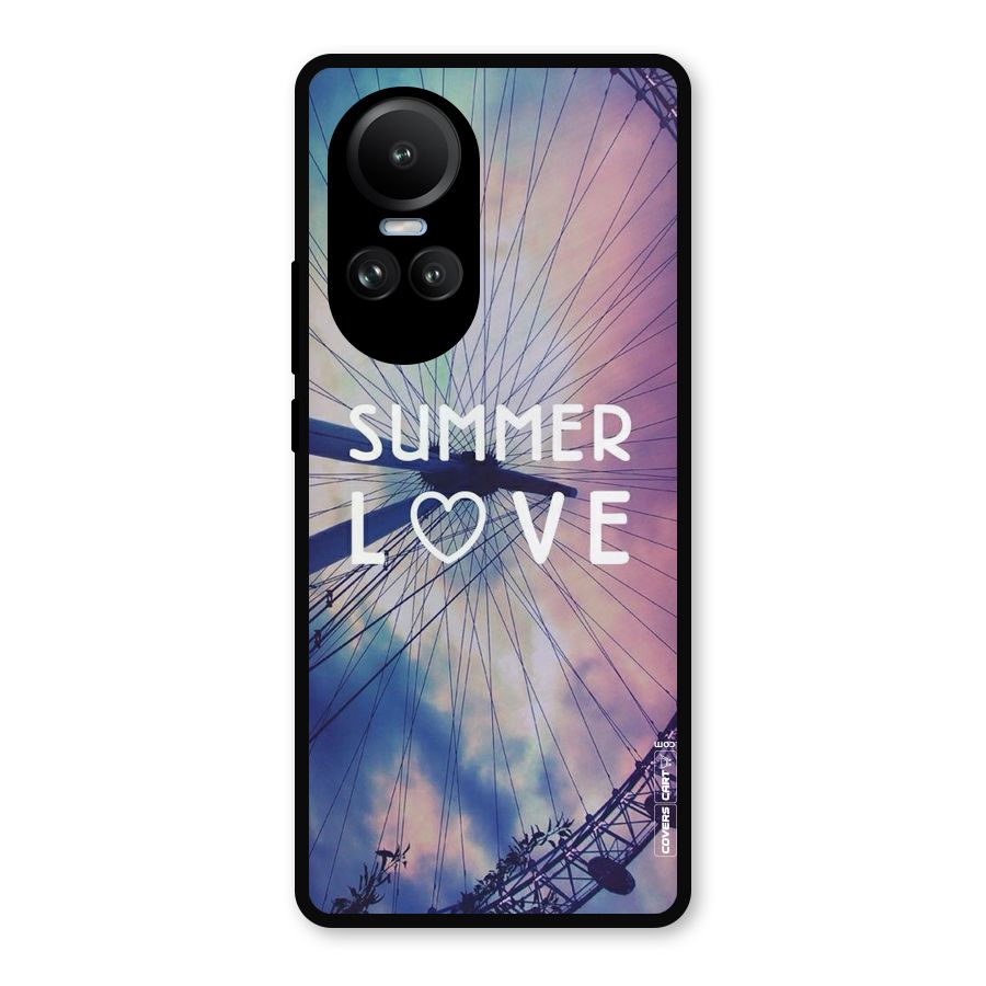 Beach Dreams Metal Back Case for Oppo Reno10