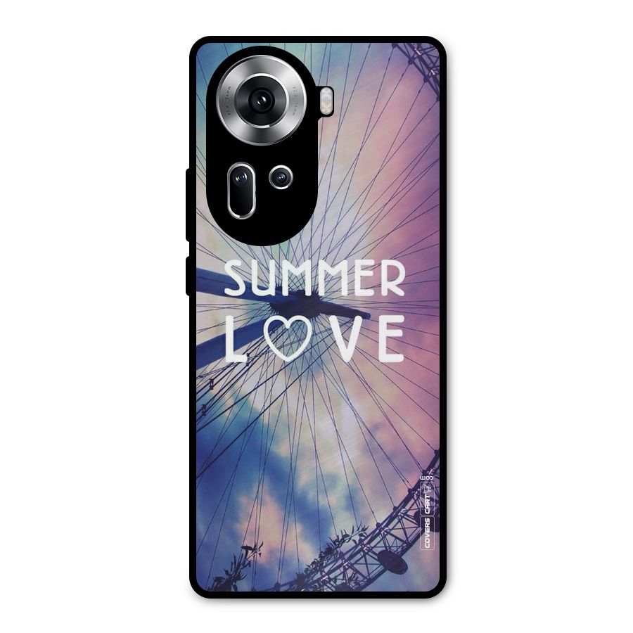 Beach Dreams Metal Back Case for Oppo Reno11 5G