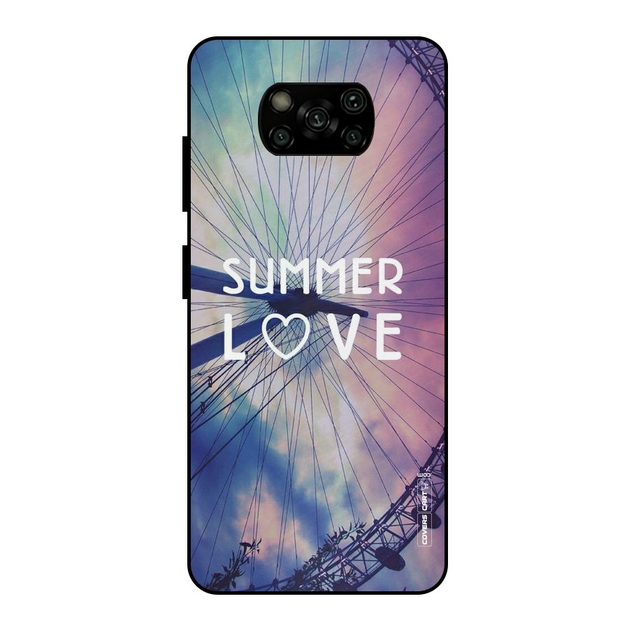 Beach Dreams Metal Back Case for Poco X3