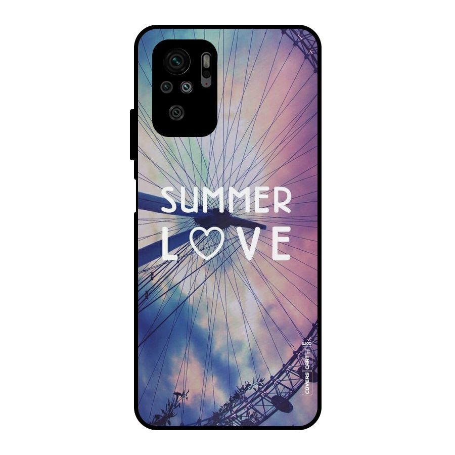 Beach Dreams Metal Back Case for Redmi Note 10S