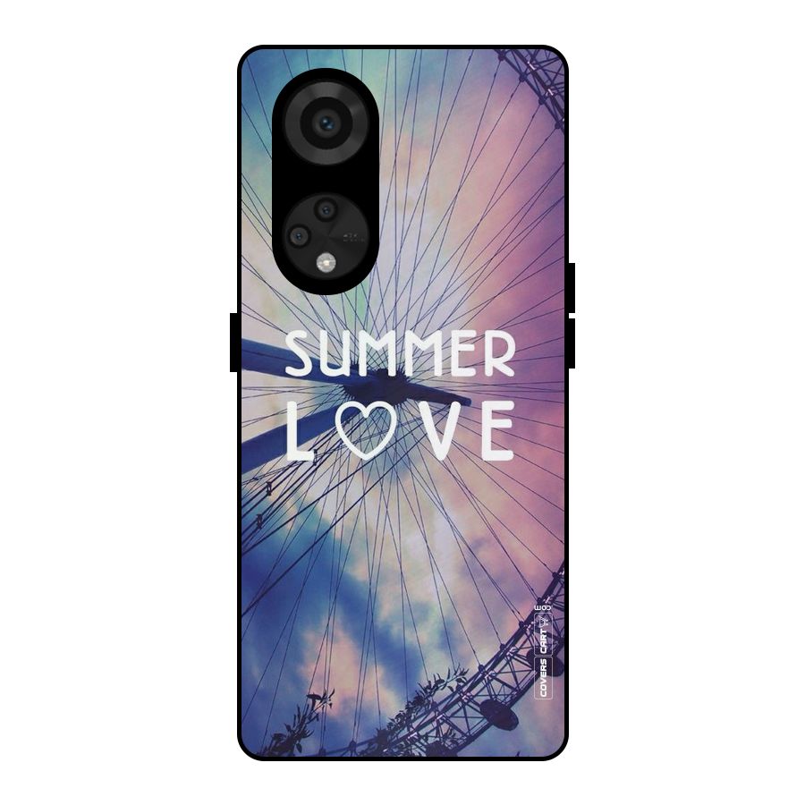 Beach Dreams Metal Back Case for Reno8 T 5G