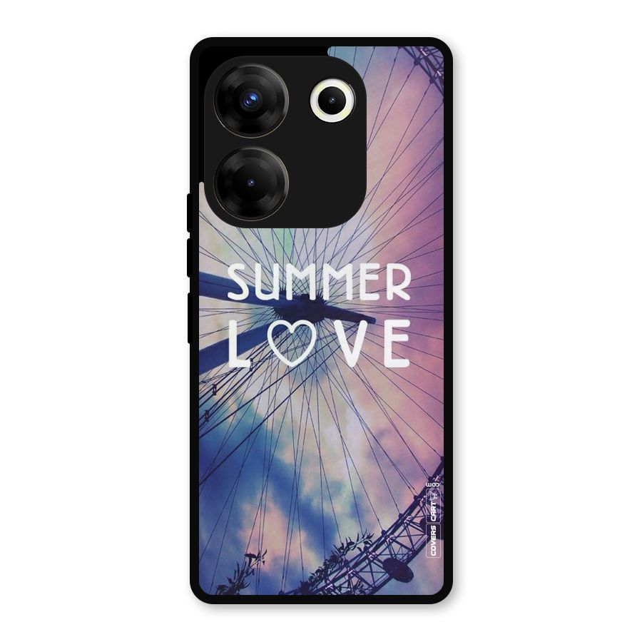 Beach Dreams Metal Back Case for Tecno Camon 20 Pro