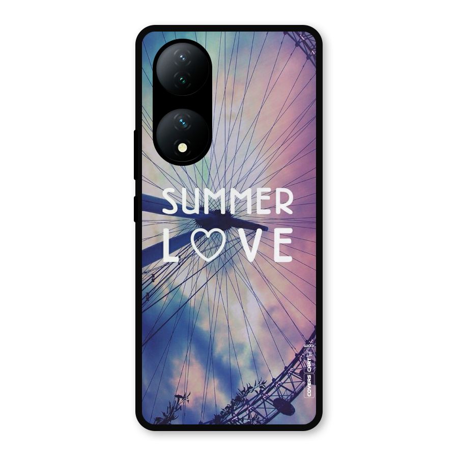 Beach Dreams Metal Back Case for Vivo T2
